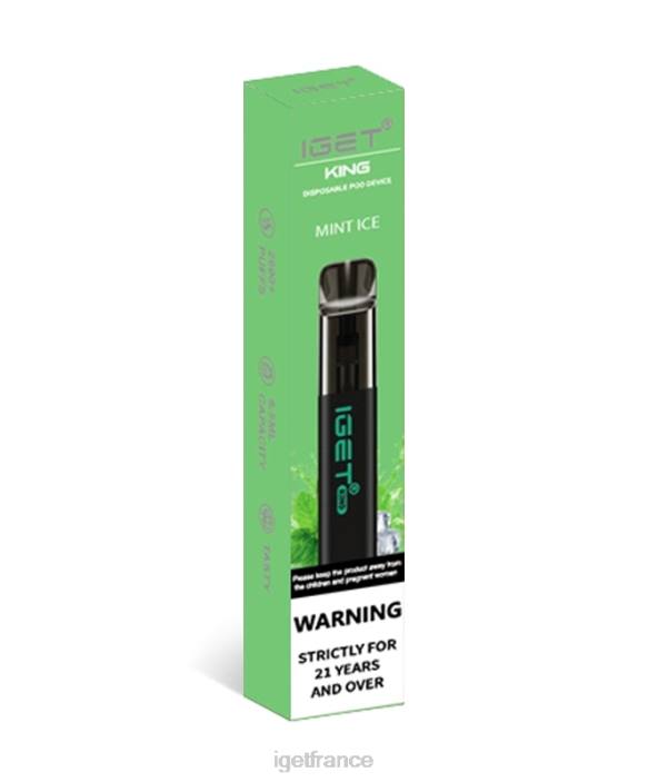 IGET Vape Shop X02H108 j'ai le roi glace à la menthe