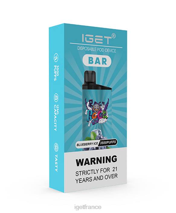 Bar Shop X02H152 IGET bar glace aux myrtilles