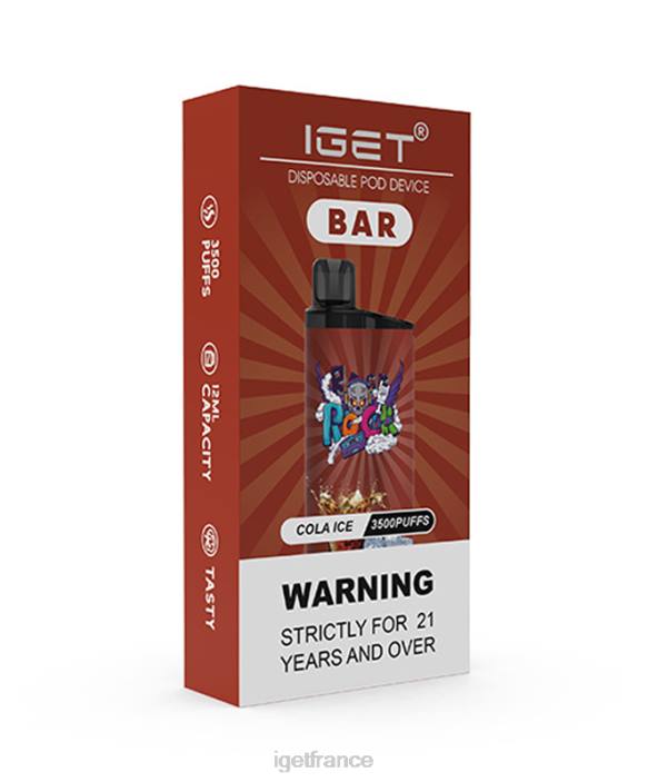 Bar France X02H156 IGET bar glace au cola