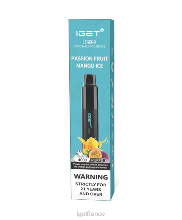 IGET Online X02H187 j'ai une légende glace à la mangue et aux fruits de la passion
